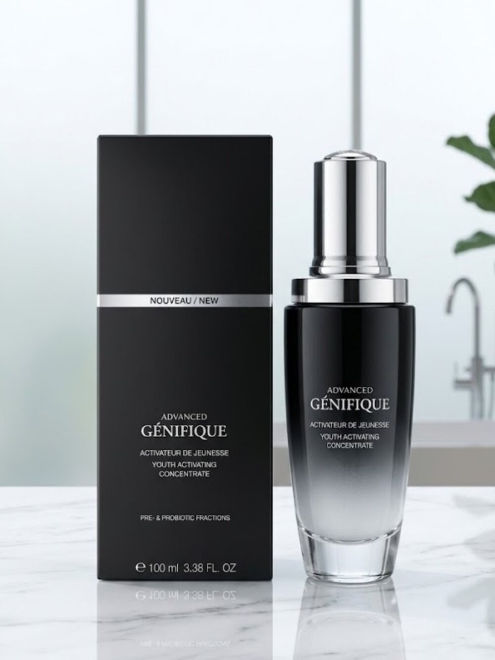 Lancôme Advanced Génifique Youth Activating Serum 3.38 oz / 100ml New in Box